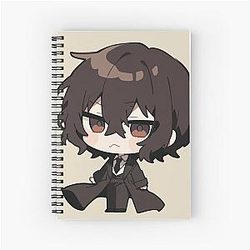 Osamu Dazai  Bungo Stray Dogs  Spiral Notebook
