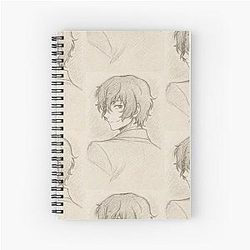 Dazai from Bungo Stray Dogs Notebook