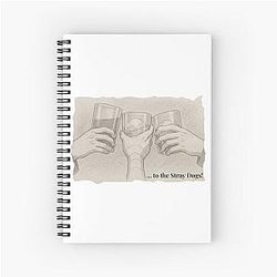 Bungo Stray Dogs Dazai Oda Ango Spiral Notebook
