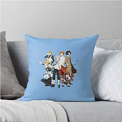 Bungo Stray Dogs Throw Pillow