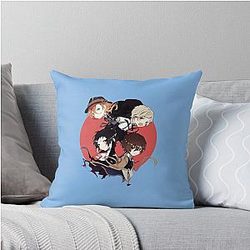 Bungo Stray Dogs Anime Throw Pillow