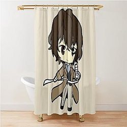 Osamu Dazai Bungo Stray Dogs Shower Curtain