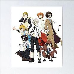 Bungo Stray Dogs Character Poster