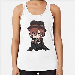 Chuya Nakahara Bungo Stray Dogs Racerback Tank Top