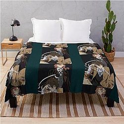 Bungo Stray Dogs Throw Blanket
