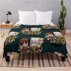 Bungo Stray Dogs Throw Blanket