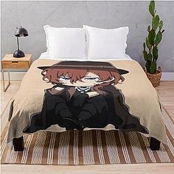 Chuya Nakahara Bungo Stray Dogs Throw Blanket