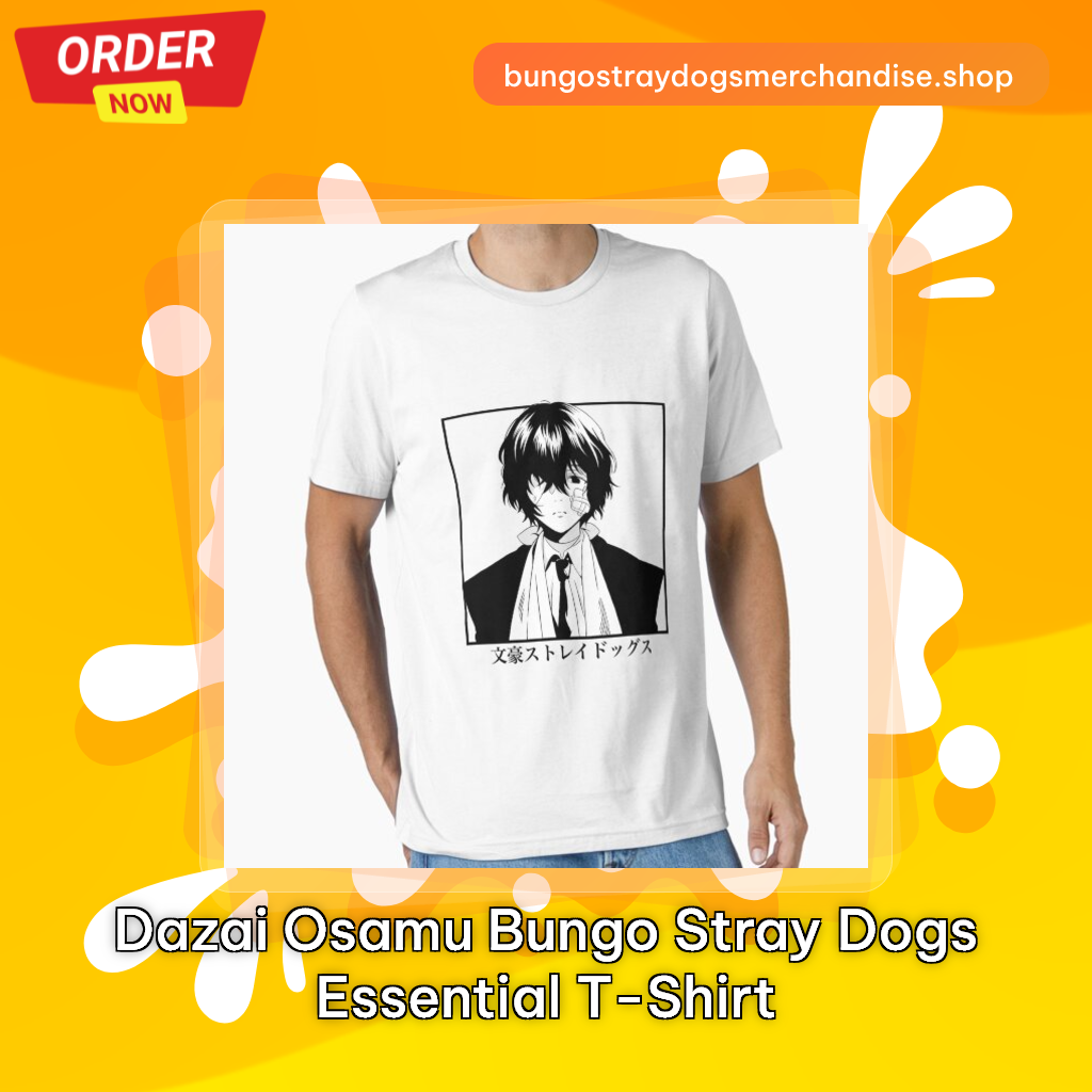 Dazai Osamu Bungo Stray Dogs Essential T-Shirt