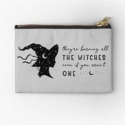 Of Burn the Witch Halloween Zipper Pouch