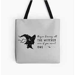 Of Burn the witch Halloween 2020 tote bag