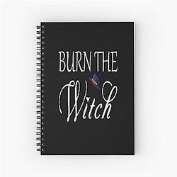 Burn the Witch Halloween Notebook