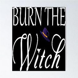 Burn Witch Halloween Poster