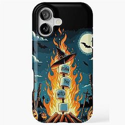 Marshmallow Witch iPhone Tough Case