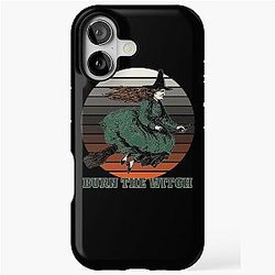 Burn the Witch Halloween iPhone Tough Case