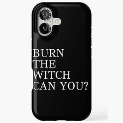 Burn the witch can you iPhone Case