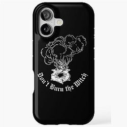 Don't Burn the Witch - Gothic Cauldron Magic iPhone Case