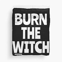 Burn the Witch Duvet Cover