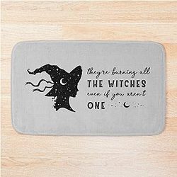 burn the witch 2020 bath mat