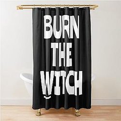 Burn the Witch Shower Curtain