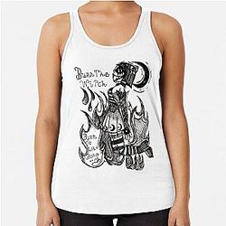 Burn the Witch Racerback Tank Top