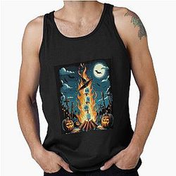 Marshmallow Witch Burn Witch Tank Top