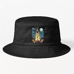 Marshmallow Witch Bucket Hat