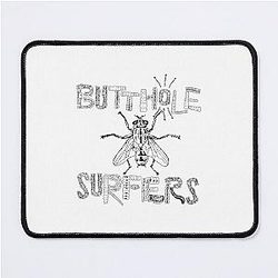 Butthole Surfer Fly Black Mouse Pad