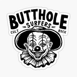 Butthole Surfer Punk Sticker