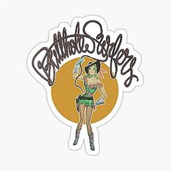 Butthole Surfers Cowgirl Sticker