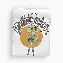 Butthole Surfers T-Shirt Cowgirl Duvet Cover