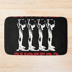 Butthole Surfer Classic T-Shirt Bath Mat