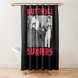 Butthole Surfers Teenage 90s Shower Curtain