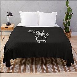 Butthole Surfers Clown Rock Music T-Shirt Throw Blanket
