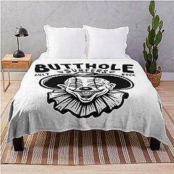 Butthole Surfers Punk Throw Blanket