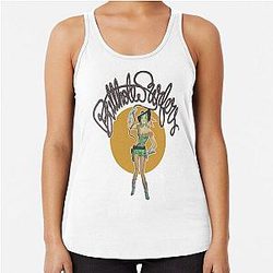 Butthole Surfers Cowgirl Racerback Tank Top