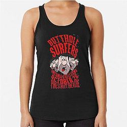 Butthole Surfers Racerback Tank Top