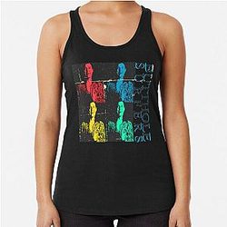 Butthole Surfer Racerback Tank Top