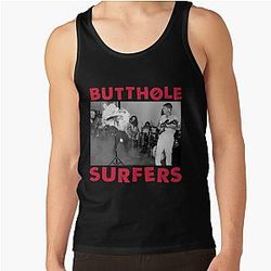 Butthole Surfers T-Shirt - Teenage 90s Fanart Tank Top
