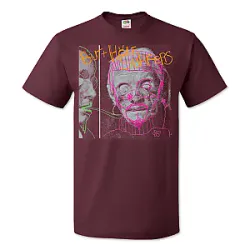 Psychic Powerless (Maroon) T-shirt