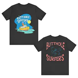 Retro Lilac Graphic PTTT0607  Butthole Surfers T-Shirts
