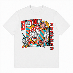 Painting BT-HoLlye 'Sur-Fers' HTCT1007i Butthole Surfers T-Shirts