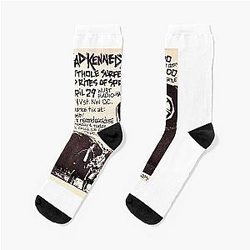 Dead Kennedys Punk Show Flyer with Butthole Surfers Socks