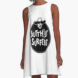 Butthole Surfers My Favorite People A-Line Dress