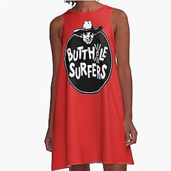 Butthole Surfers A-Line Dress