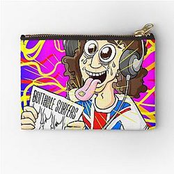 Graphic Butthole Surfers Zipper Pouch Call Me Retro