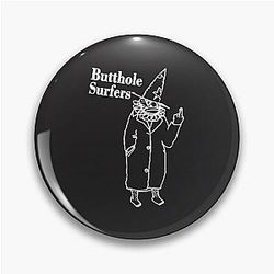 Butthole Surfers Classic T-Shirt Pin