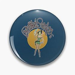 Butthole Surfer Cowgirl Pin