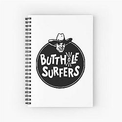 Butthole Surfers My Favorite People Spiral Notebook