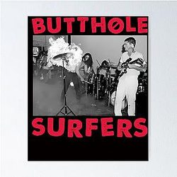 Butthole Surfers Teenage Poster