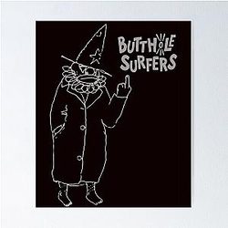 Butthole Surfers Punk Rock Poster